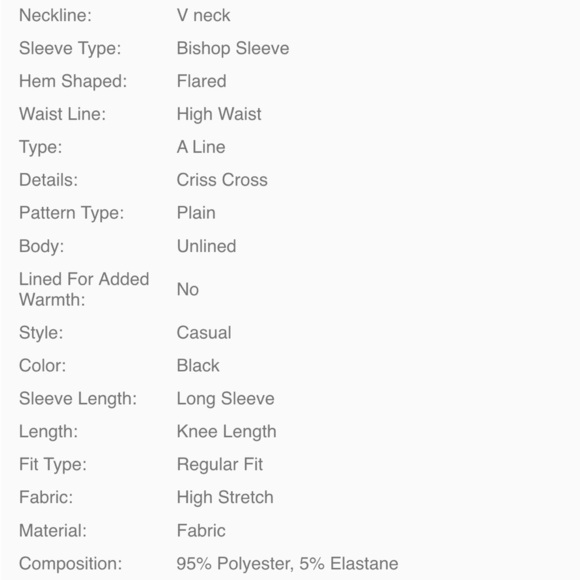 SHEIN-Elegant Black Dress - Picture 10 of 10